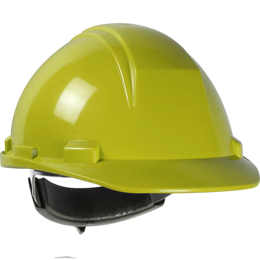 Dynamic 280-Hp542R-44 Type Ii, Cap Style Hard Hat With Hdpe Shell, 4-Point Textile Suspension And Wheel Ratchet Adjustment 280-HP542R-44-12440