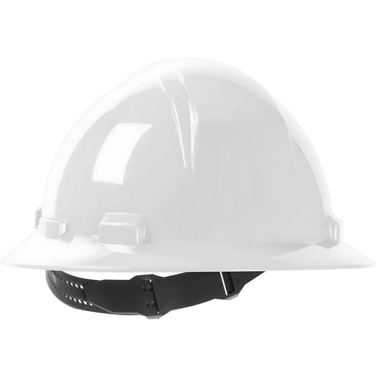 Dynamic 280-Hp641-01 Full Brim Hard Hat With Hdpe Shell, 4-Point Textile Suspension And Pin-Lock Adjustment 280-HP641-01-12464