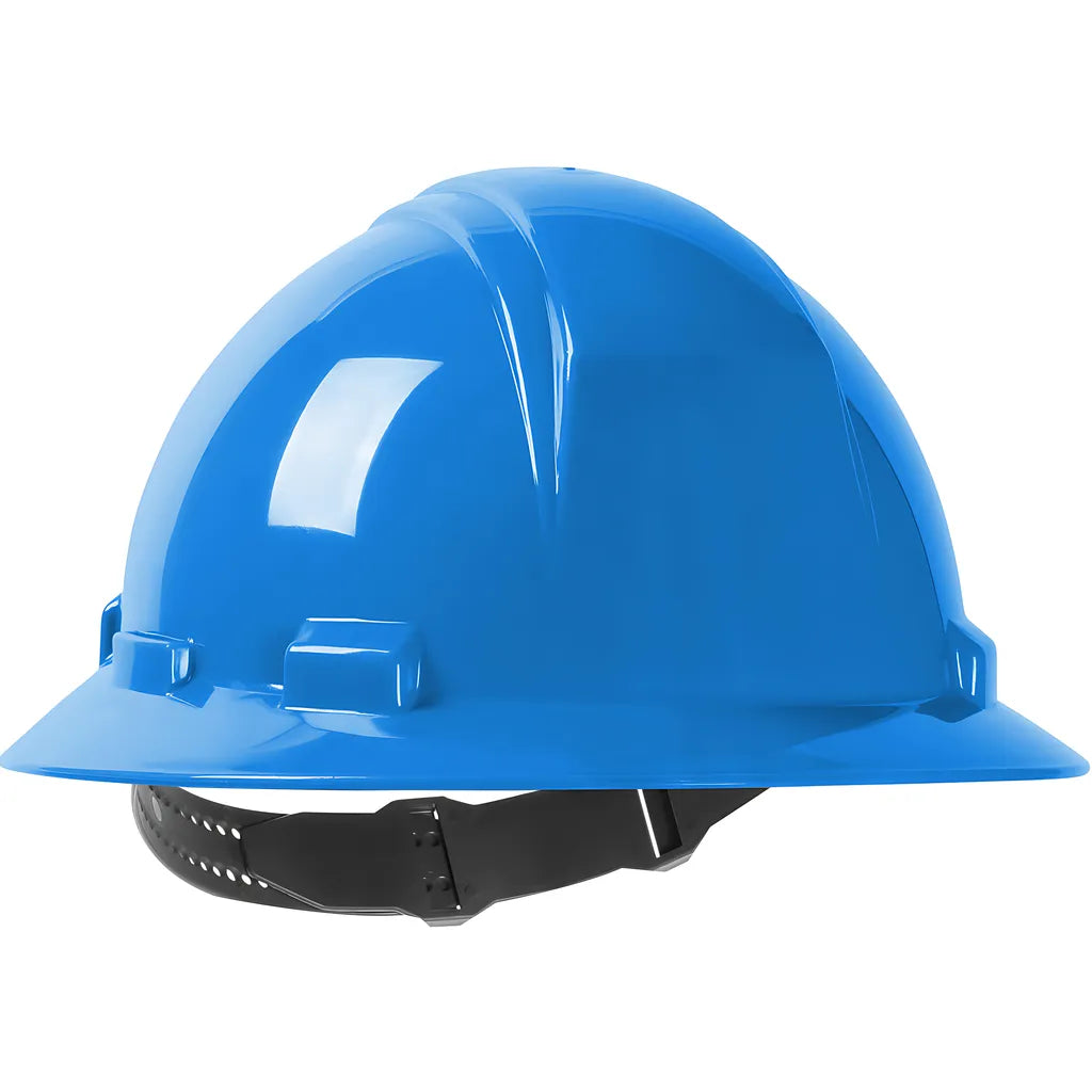 Dynamic 280-Hp641-07 Full Brim Hard Hat With Hdpe Shell, 4-Point Textile Suspension And Pin-Lock Adjustment 280-HP641-07-12463