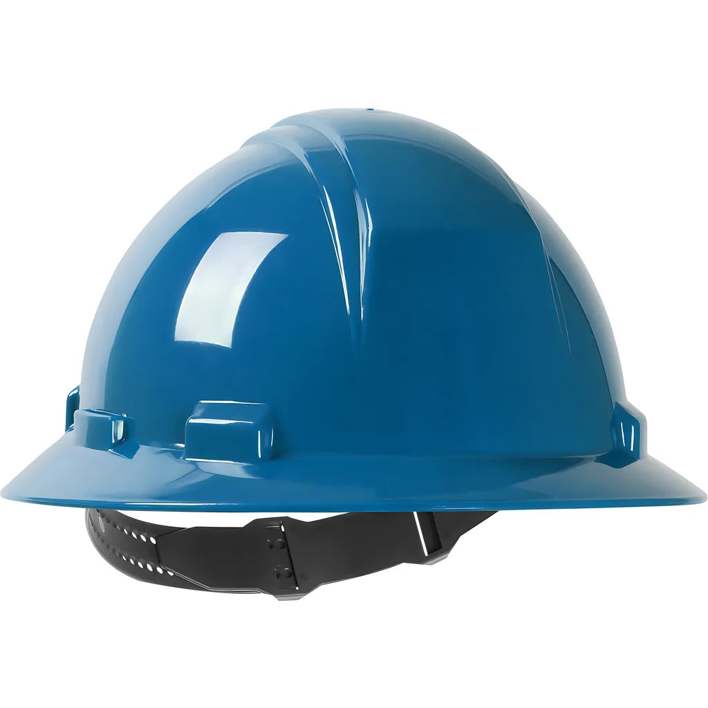 Dynamic 280-Hp641-17 Full Brim Hard Hat With Hdpe Shell, 4-Point Textile Suspension And Pin-Lock Adjustment 280-HP641-17-12462