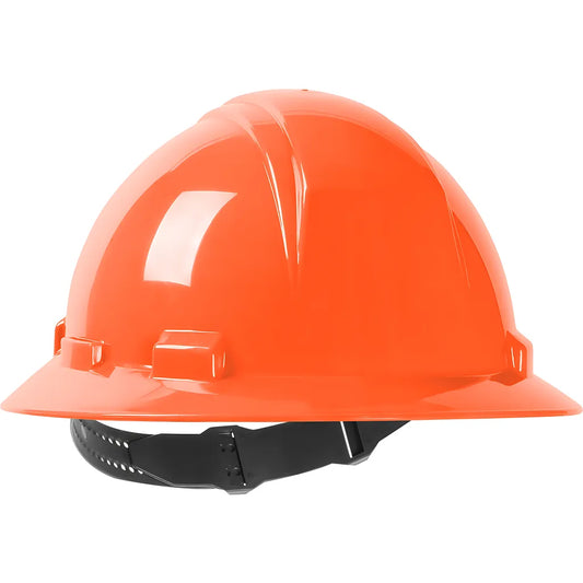 Dynamic 280-Hp641-31 Full Brim Hard Hat With Hdpe Shell, 4-Point Textile Suspension And Pin-Lock Adjustment 280-HP641-31-12457