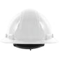 Dynamic 280-Hp641R-01 Full Brim Hard Hat With Hdpe Shell, 4-Point Textile Suspension And Wheel Ratchet Adjustment 280-HP641R-01-12481