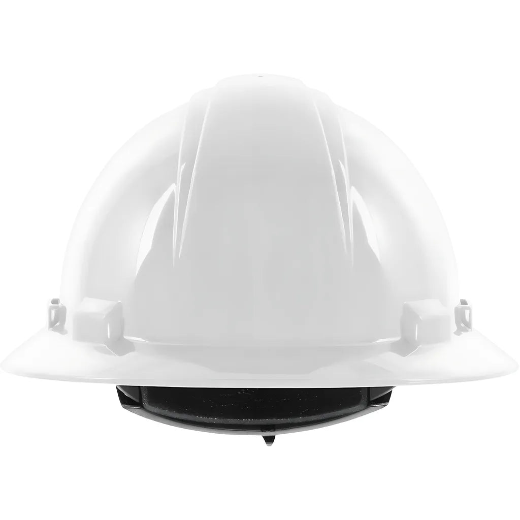 Dynamic 280-Hp641R-01 Full Brim Hard Hat With Hdpe Shell, 4-Point Textile Suspension And Wheel Ratchet Adjustment 280-HP641R-01-12481