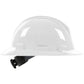 Dynamic 280-Hp641R-01 Full Brim Hard Hat With Hdpe Shell, 4-Point Textile Suspension And Wheel Ratchet Adjustment 280-HP641R-01-12483