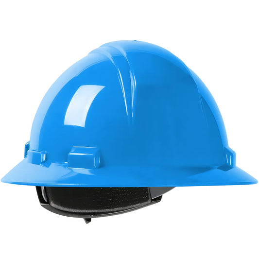 Dynamic 280-Hp641R-07 Full Brim Hard Hat With Hdpe Shell, 4-Point Textile Suspension And Wheel Ratchet Adjustment 280-HP641R-07-12478