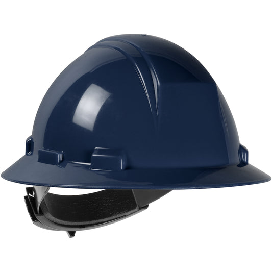 Dynamic 280-HP642R-08 Type II Full Brim Hard Hat with HDPE Shell, 4-Point Textile Suspension and Wheel Ratchet Adjustment