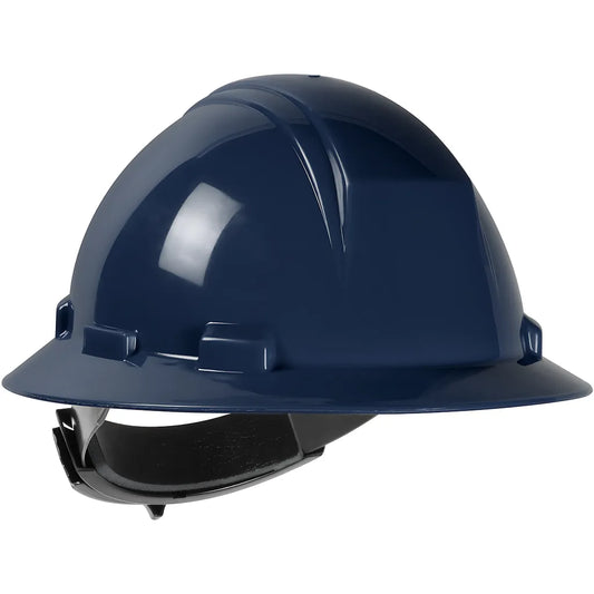 Dynamic 280-Hp642R-08 Type Ii Full Brim Hard Hat With Hdpe Shell, 4-Point Textile Suspension And Wheel Ratchet Adjustment 280-HP642R-08-12519