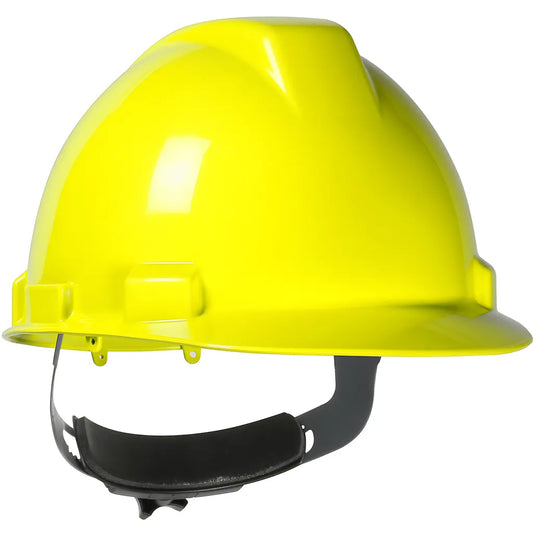 Dynamic 280-Hp741R-02 Cap Style Hard Hat With Hdpe Shell, 4-Point Textile Suspension And Wheel Ratchet Adjustment 280-HP741R-02-12556