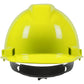 Dynamic 280-Hp741R-02 Cap Style Hard Hat With Hdpe Shell, 4-Point Textile Suspension And Wheel Ratchet Adjustment 280-HP741R-02-12557