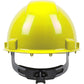 Dynamic 280-Hp741R-02 Cap Style Hard Hat With Hdpe Shell, 4-Point Textile Suspension And Wheel Ratchet Adjustment 280-HP741R-02-12558