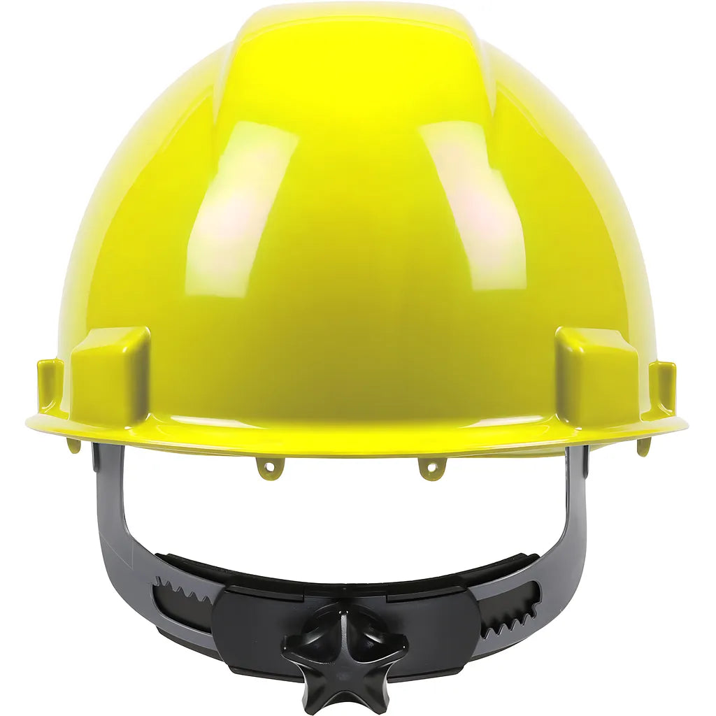 Dynamic 280-Hp741R-02 Cap Style Hard Hat With Hdpe Shell, 4-Point Textile Suspension And Wheel Ratchet Adjustment 280-HP741R-02-12558