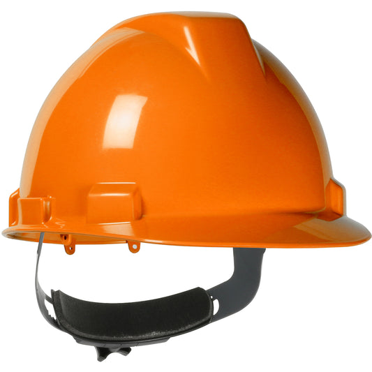 Dynamic 280-HP741R-03 Cap Style Hard Hat with HDPE Shell, 4-Point Textile Suspension and Wheel Ratchet Adjustment