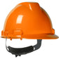 Dynamic 280-Hp741R-03 Cap Style Hard Hat With Hdpe Shell, 4-Point Textile Suspension And Wheel Ratchet Adjustment 280-HP741R-03-12546