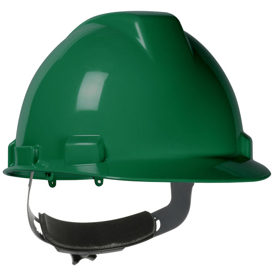 Dynamic 280-HP741R-04 Cap Style Hard Hat with HDPE Shell, 4-Point Textile Suspension and Wheel Ratchet Adjustment