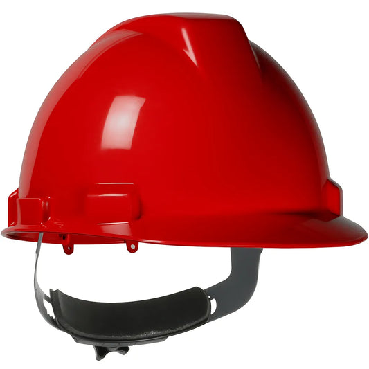 Dynamic 280-Hp741R-15 Cap Style Hard Hat With Hdpe Shell, 4-Point Textile Suspension And Wheel Ratchet Adjustment 280-HP741R-15-12551