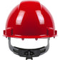 Dynamic 280-Hp741R-15 Cap Style Hard Hat With Hdpe Shell, 4-Point Textile Suspension And Wheel Ratchet Adjustment 280-HP741R-15-12553