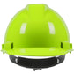 Dynamic 280-Hp741R-44 Cap Style Hard Hat With Hdpe Shell, 4-Point Textile Suspension And Wheel Ratchet Adjustment 280-HP741R-44-12537
