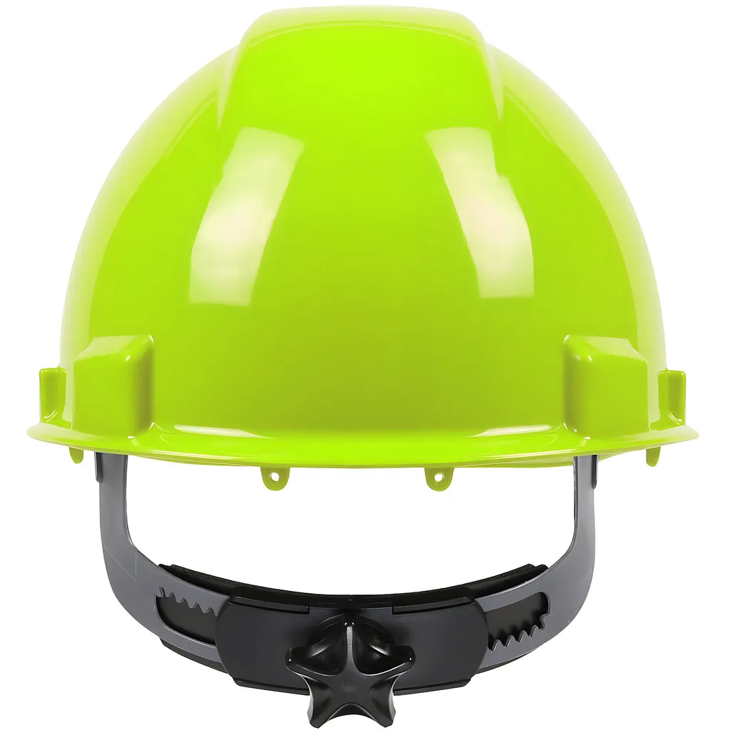 Dynamic 280-Hp741R-44 Cap Style Hard Hat With Hdpe Shell, 4-Point Textile Suspension And Wheel Ratchet Adjustment 280-HP741R-44-12538