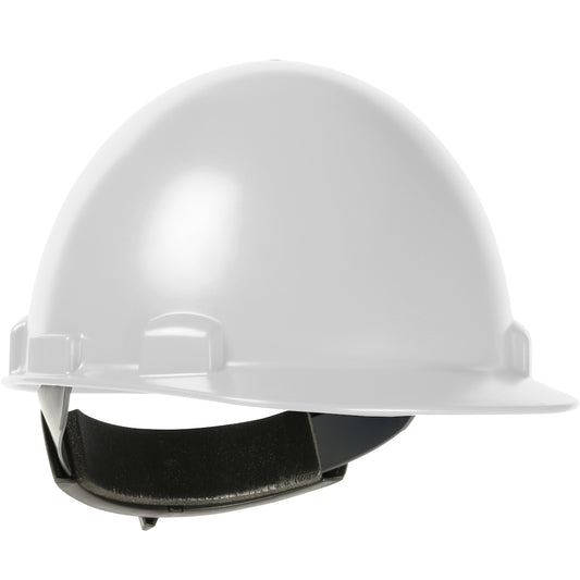 Dynamic 280-HP841R-01 Cap Style Smooth Dome Hard Hat with ABS/Polycarbonate Shell, 4-Point Textile Suspension and Wheel-Ratchet Adjustment