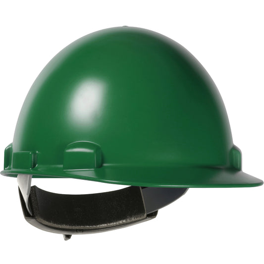 Dynamic 280-HP841R-04 Cap Style Smooth Dome Hard Hat with ABS/Polycarbonate Shell, 4-Point Textile Suspension and Wheel-Ratchet Adjustment