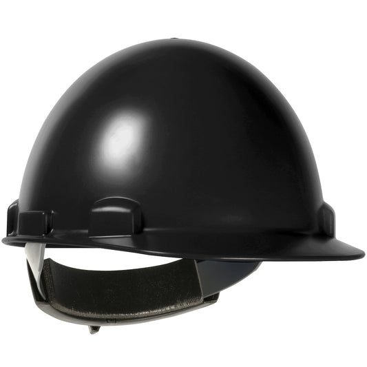 Dynamic 280-HP841R-11 Cap Style Smooth Dome Hard Hat with ABS/Polycarbonate Shell, 4-Point Textile Suspension and Wheel-Ratchet Adjustment