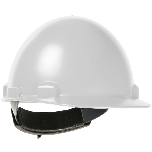 Dynamic 280-HP841SR-01 Cap Style Smooth Dome Hard Hat with ABS/Polycarbonate Shell, 4-Point Textile Suspension and Swing Wheel-Ratchet Adjustment