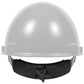 Dynamic 280-Hp841Sr-01 Cap Style Smooth Dome Hard Hat With Abs/Polycarbonate Shell, 4-Point Textile Suspension And Swing Wheel-Ratchet Adjustment 280-HP841SR-01-12587