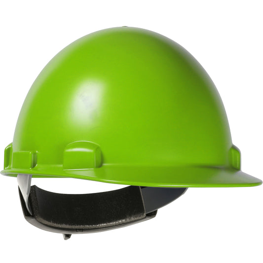 Dynamic 280-HP841SR-45 Cap Style Smooth Dome Hard Hat with ABS/Polycarbonate Shell, 4-Point Textile Suspension and Swing Wheel-Ratchet Adjustment