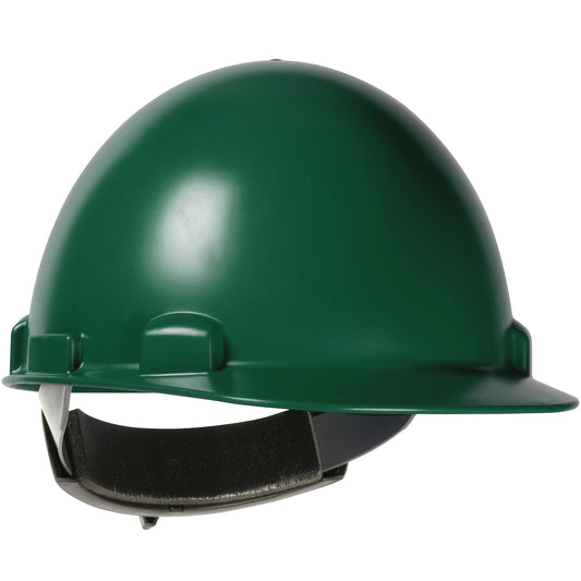 Dynamic 280-HP841SR-74 Cap Style Smooth Dome Hard Hat with ABS/Polycarbonate Shell, 4-Point Textile Suspension and Swing Wheel-Ratchet Adjustment