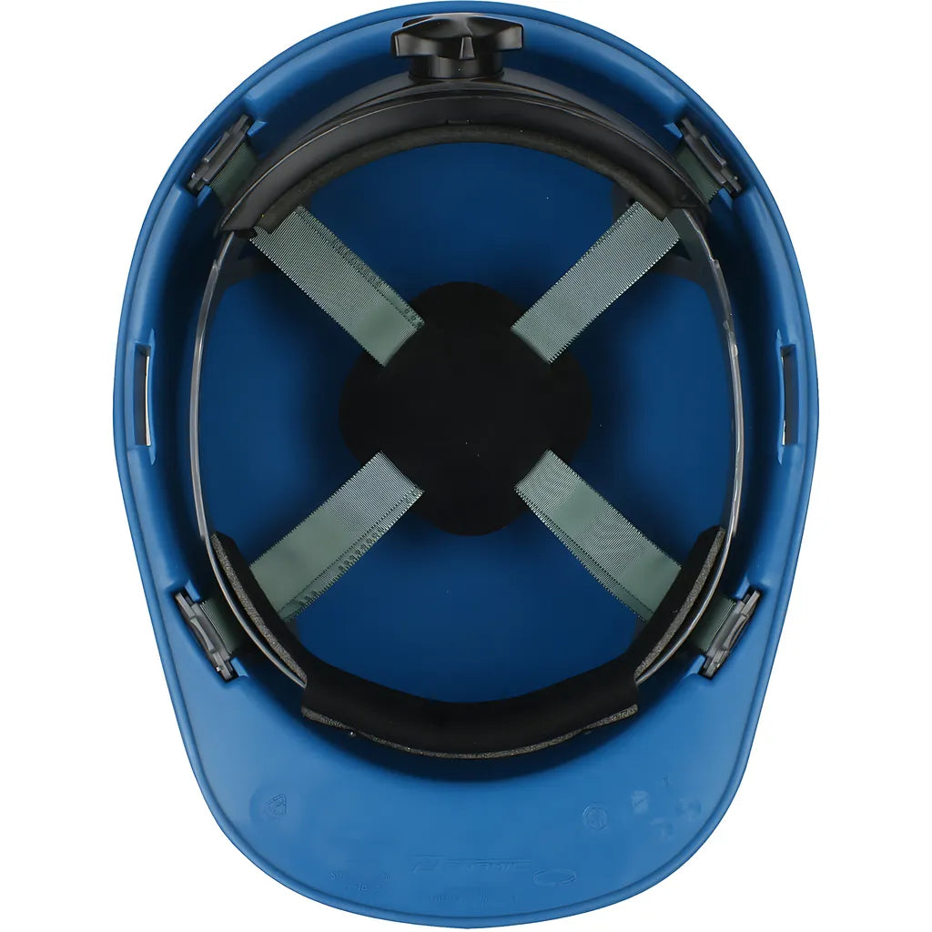 Dynamic 280-Hp851R-71 Cap Style Smooth Dome Hard Hat With Nylon/Fiber Resin Shell, 4-Point Textile Suspension And Wheel-Ratchet Adjustment 280-HP851R-71-12612