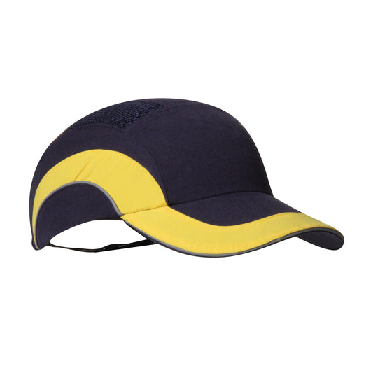 JSP 282-ABR170-52 Baseball Style Bump Cap with HDPE Protective Liner and Adjustable Back