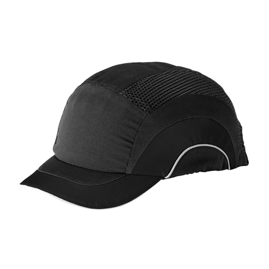 JSP 282-ABS150-11 Baseball Style Bump Cap with HDPE Protective Liner and Adjustable Back - Short Brim
