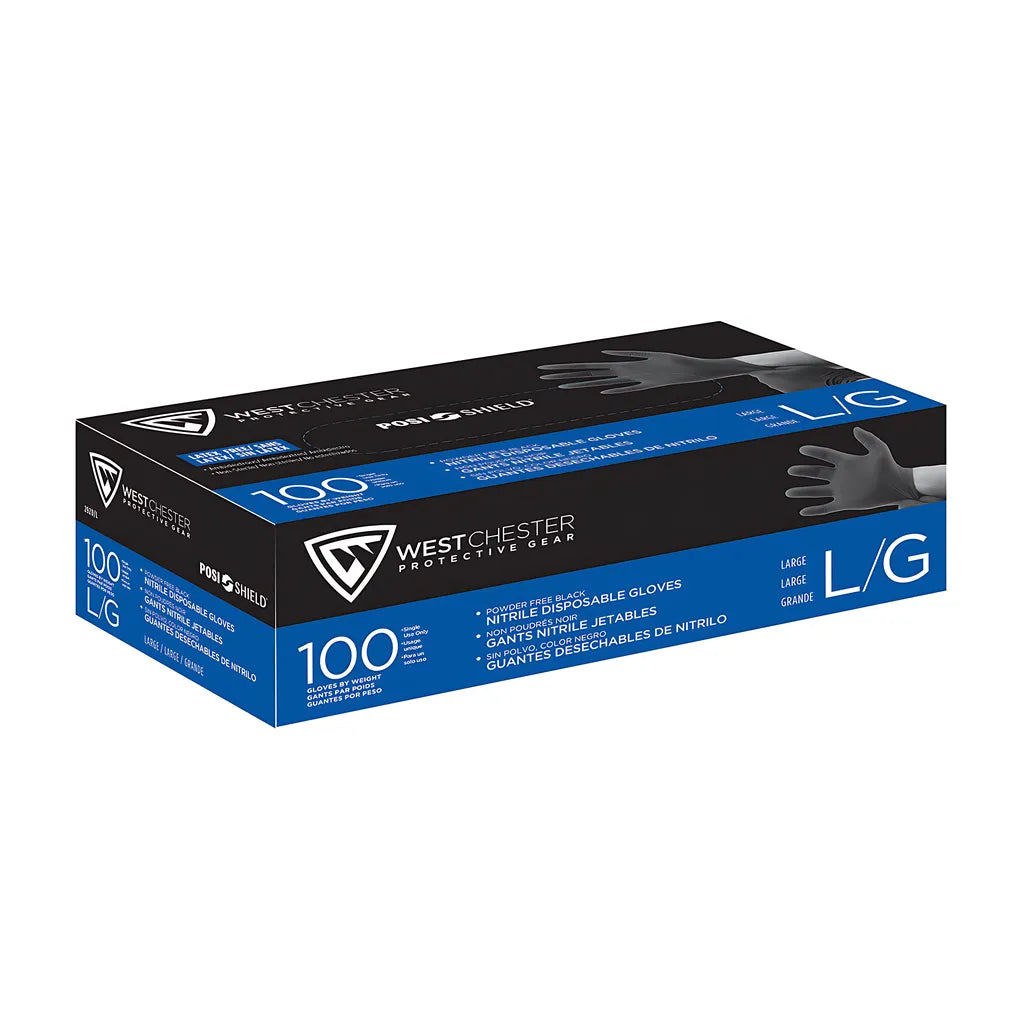 Ambi-Dex 2920/S Disposable Nitrile Glove, Powder Free With Textured Grip - 5 Mil 2920S-12812