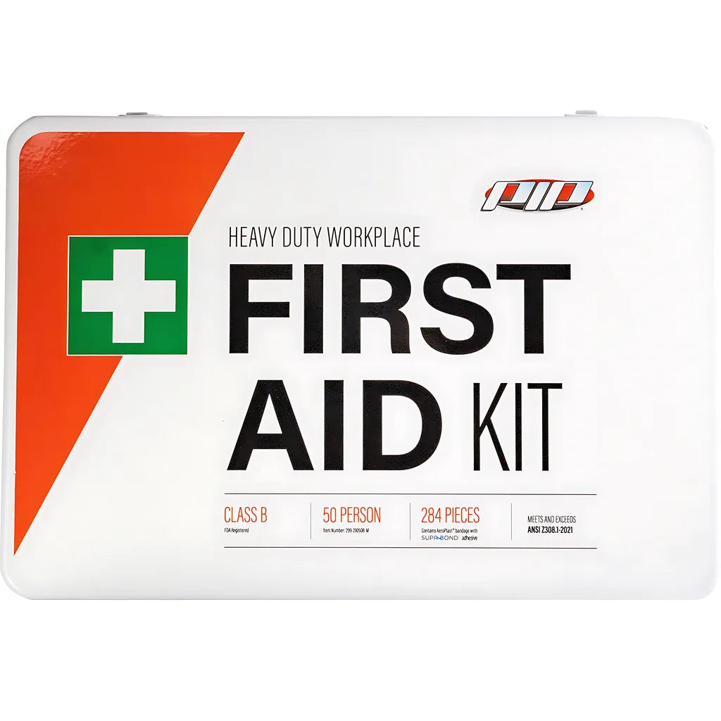 Pip 299-21050B-M Ansi Class B Metal First Aid Kit - 50 Person 299-21050B-M-12921