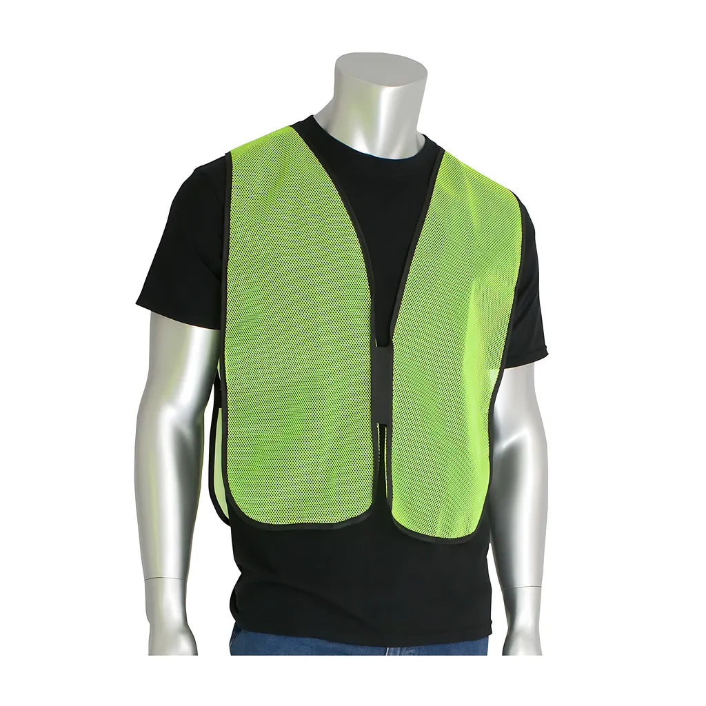 Pip 300-0800-Ly Non-Ansi Mesh Safety Vest 300-0800-LY-13009