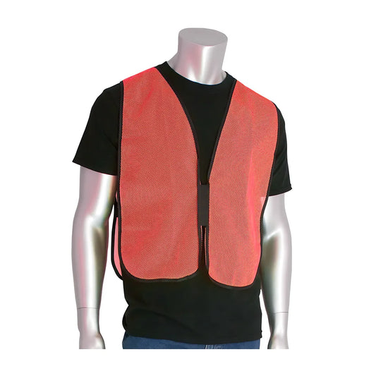 Pip 300-0800-Or Non-Ansi Mesh Safety Vest 300-0800-OR-13007