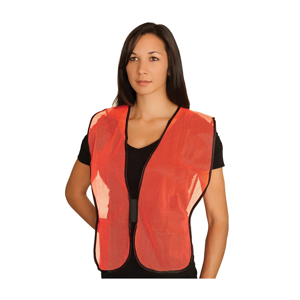 Pip 300-0800-Or Non-Ansi Mesh Safety Vest 300-0800-OR-13008