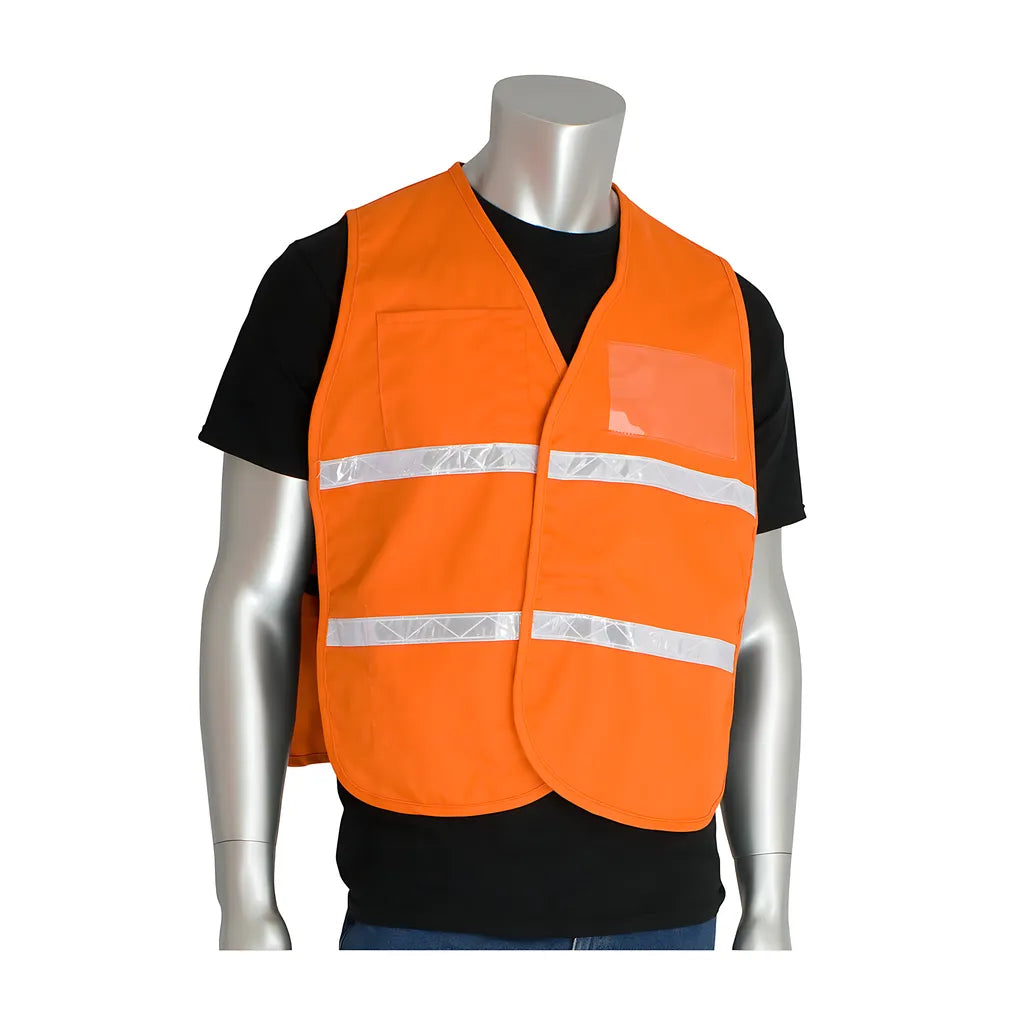 Pip 300-1507/2X-3X Non-Ansi Incident Command Vest - 100% Polyester 300-15072X-3X-13074