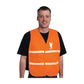 Pip 300-1507/2X-3X Non-Ansi Incident Command Vest - 100% Polyester 300-15072X-3X-13076