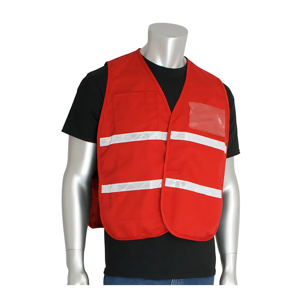 Pip 300-1508/2X-3X Non-Ansi Incident Command Vest - 100% Polyester 300-15082X-3X-13080