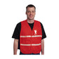 Pip 300-2508/4X-5X Non-Ansi Incident Command Vest - Cotton/Polyester Blend 300-25084X-5X-13177