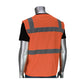 Pip 302-0750-Or/S Ansi Type R Class 2 Five Pocket Surveyors Vest 302-0750-ORS-13924