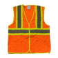 Pip 302-Mvator-3X Ansi Type R Class 2 Two-Tone Three Pocket Mesh Vest 302-MVATOR-3X-14181