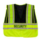 Pip 302-Psv-Blk-2X/5X Ansi Type P Class 2 Public Safety Vest - Security Logo 302-PSV-BLK-2X5X-14389