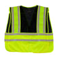 Pip 302-Psv-Blk-Nl-2X/5X Ansi Type P Class 2 Public Safety Vest 302-PSV-BLK-NL-2X5X-14406