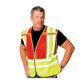 Pip 302-Psv-Red-Nl-2X/5X Ansi Type P Class 2 Public Safety Vest 302-PSV-RED-NL-2X5X-14426