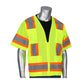 Pip 303-0500M-Ly/Xl Ansi Type R Class 3 Two-Tone Eleven Pocket Mesh Surveyors Vest 303-0500M-LYXL-14633