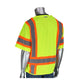 Pip 303-5Pmtt-Ly/3X Ansi Type R Class 3 Two-Tone Breakaway Vest 303-5PMTT-LY3X-14718