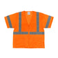 Pip 303-Mvgz4P-Or/S Ansi Type R Class 3 Value Four Pocket Zipper Mesh Vest 303-MVGZ4P-ORS-14796