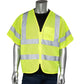 Pip 303-V100Ly-2X/3X Ansi Type R Class 3 Dual Sized Value Zipper Mesh Vest 303-V100LY-2X3X-14850